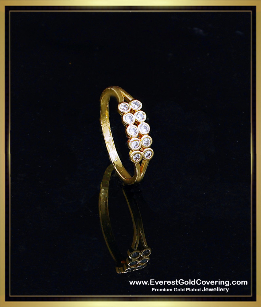 Lightweight White Stone female ring design