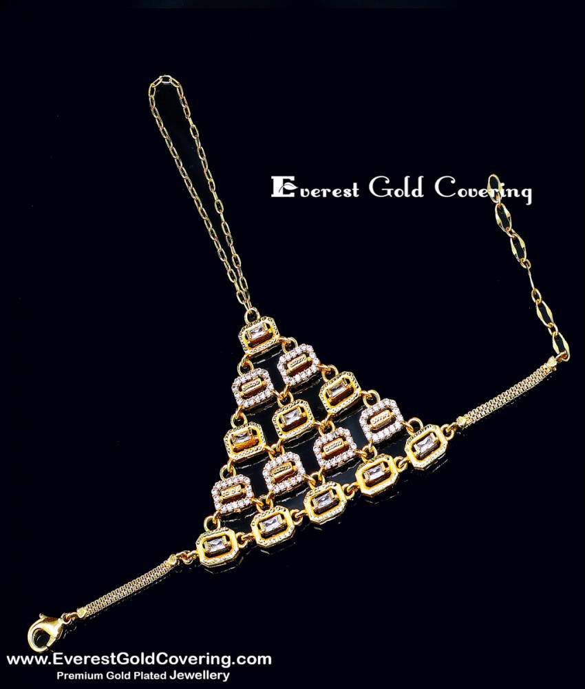 gold chain ring bracelet for girls