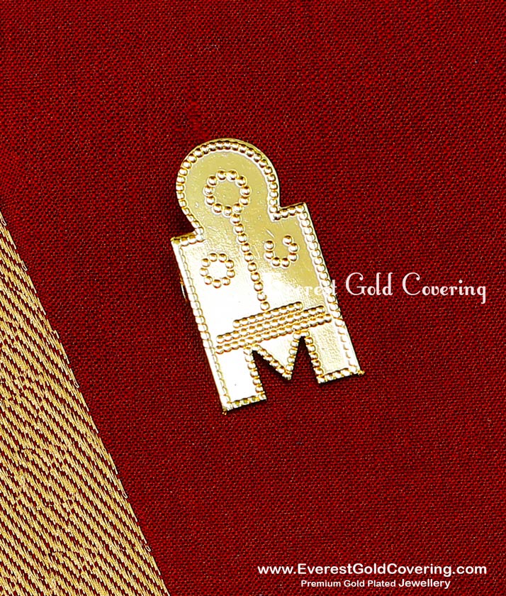 Gold Covering Nila Pirai Thali Design