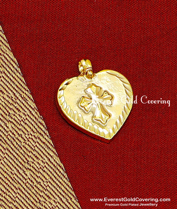 christian cross thali pendant designs