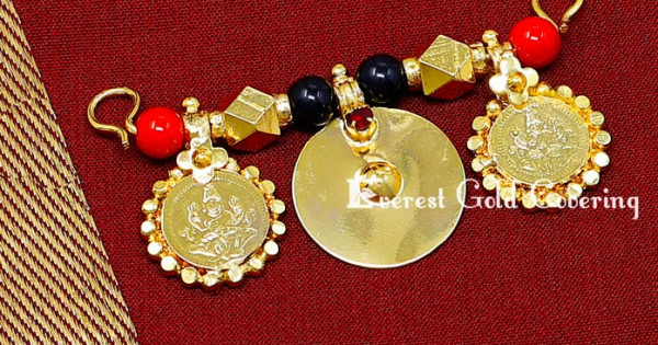 Thali Kasu Buy Traditional Lakshmi Kasu Andhra Thali Bottu Designs