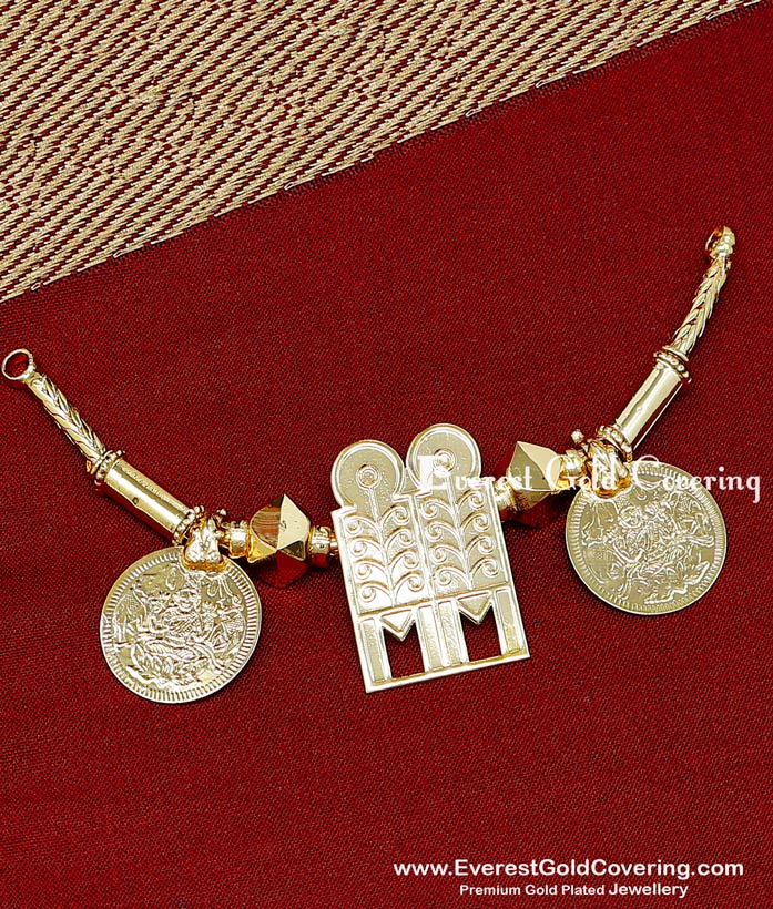 Thulasi thali design gold