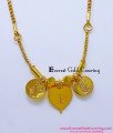THN112 - Gold Plated Heart Locket Christian Bible Thali Designs