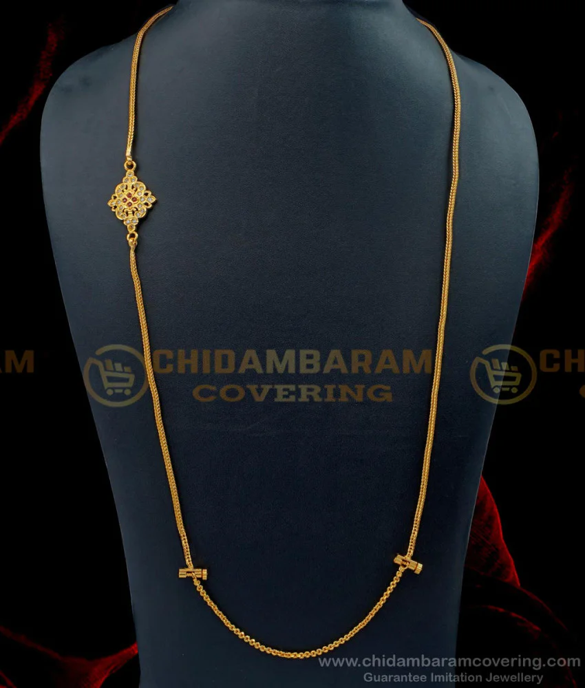 Buy First Quality I Gram Gold Screw Thali Chain Designs