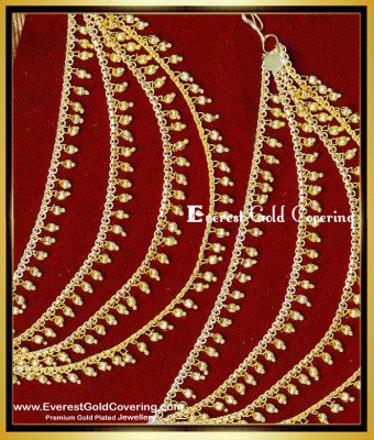 MAT271 - Beautiful Bridal Wear 4 Line Gold Plated Mattal Design
