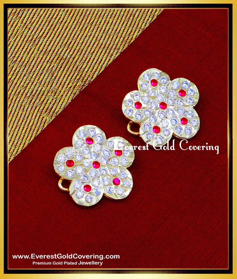 Hair Accessories, hair ornaments, hair clips, one gram gold jewelry, gold plated jewellery, jada villa, utchi poo, Jada Billai Design, jada billalu,