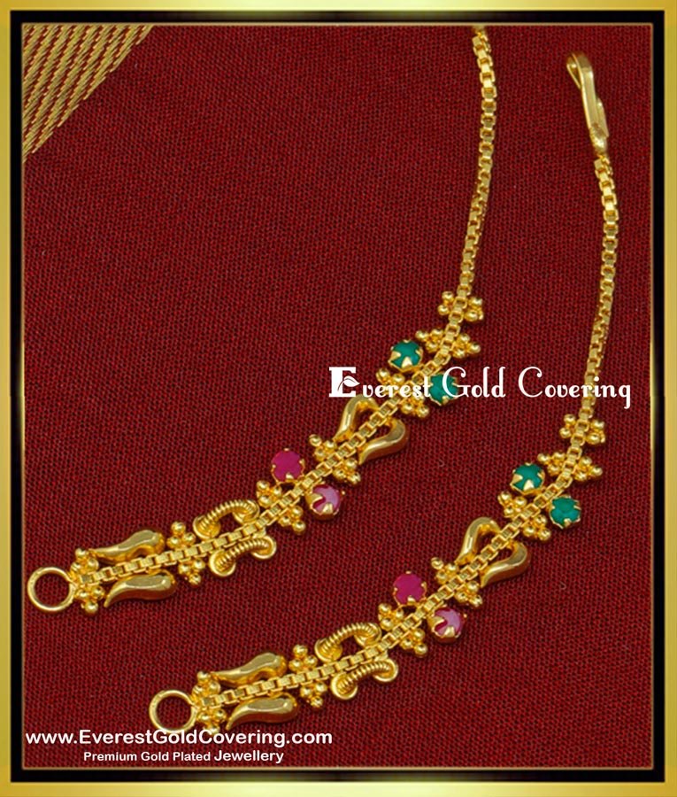 stone maatal-one-gram-gold-jewelry-1-year-guaranteed-jewellery-chain-bangles-earring-ear-chain-haram-necklace-thali-bracelet