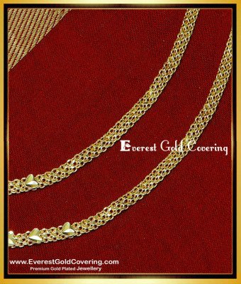 MAT231 - Simple Chain Suthu Mattal Designs Gold Plated Jewellery