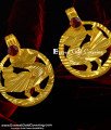 TAL67 - Annapachi Thali Coin Design | Gold Plated Red Stoned Annam thali Coin Buy Online