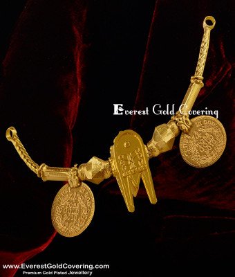 TAL58 - One Gram Gold Thennamara Thoppai Thali Set | Tamil Mangalsutra Designs Buy Online