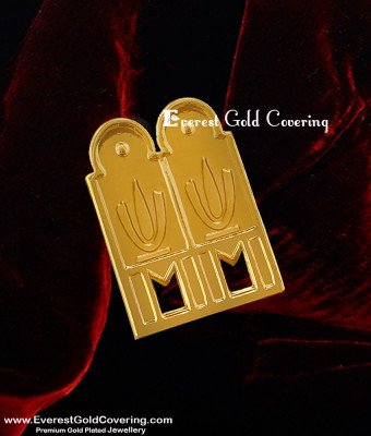 TAL13 - Thenkalai Vishnu Namam Thali South Indian Gold Plated Mangalsutra Design Online