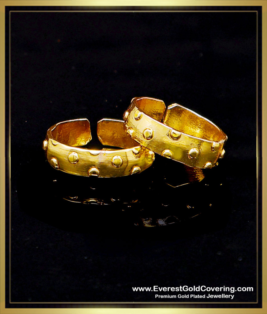 toe rings gold plated